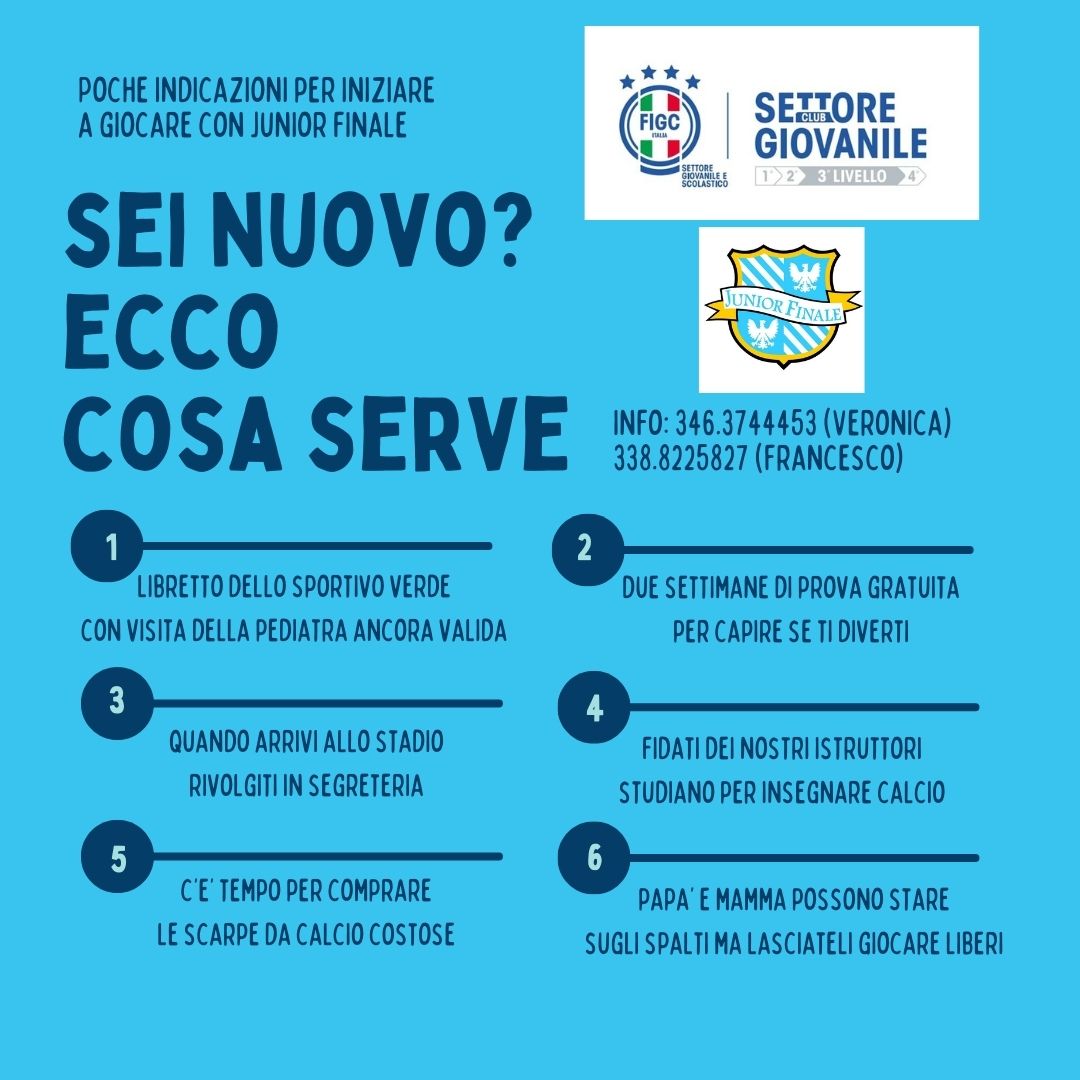 Alcune regole per chi vuole iniziare